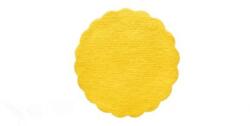 WIMEX Rozetta (PAP-Airlaid) PRÉMIUM sárga Ø9cm [500 db]