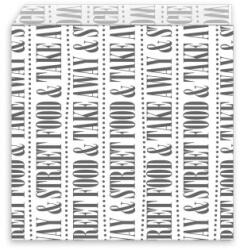 WIMEX Papírzacskó (FSC Mix) zsírálló Street Food 17 x 16 cm [500 db]