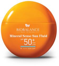 BIOBALANCE Protectie solara Mineral Sens Fluid SPF 50+ UVA&UVB, PA++++ Blue Light, 40ml, Bio Balance