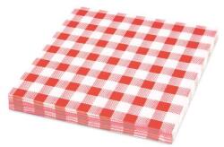 Wimex Szalvéta (PAP FSC Mix) 1 rétegű Kockás piros 33 x 33 cm [100 db]
