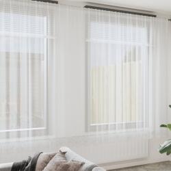 vidaXL Перде от дантела Бяло 300 x 500 cm Полиестер (4107812)