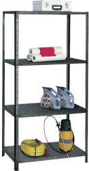 Hobbytools. ro Raft metalic depozitare cu 4 polite zincate 1000x500x2000 mm max. 85 kg/polita, montaj cu suruburi, gri (HOBH8613485) Raft