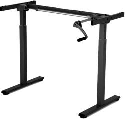 Liftor Entry, cadru birou reglabil manual, negru 10787