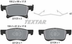TEXTAR Set placute frana TEXTAR 2212301 (2212301) - fixbox