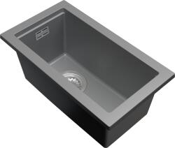 Gamma Decor 2850, 1 rekeszes gránit mosogató 280x500x207 mm, szürke, GMA-ZLE000162 (GMA-ZLE000162)