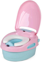 Malatec Hordozható WC ülőke, lila 3 az 1-ben