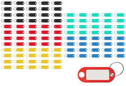 Malatec Kulcstartók / azonosítók készlet kulcsokhoz 100 db - bamibolt