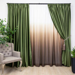 Hiko Draperie Hiko Comfy catifea khaky, cu rejansa, 1 bucata (100003229)