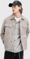 AllSaints kordbársony ing CASTLEFORD galléros, szürke, relaxed, M084OB - szürke XXL - answear - 74 990 Ft