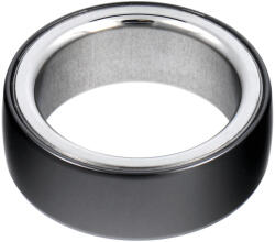 Mh protect Smart Ring R8 - okos kerámia gyűrű töltőállomással, 15, 4 mm-es méret, fekete