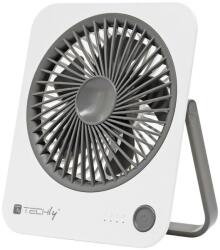 Techly IC-FAN-DSK1WG ventilátor Fehér (TLY_621666) (TLY_621666)