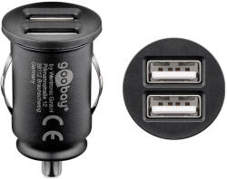 4CarMedia Goobay USB szivargyújtó töltő, 5V/2, 4A Autós töltő (CAR-310) (CAR-310)