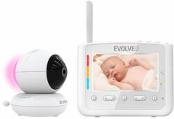 EVOLVEO NL4, baba videomonitor éjszakai fénnyel és forgó kamerával CAM-NL4