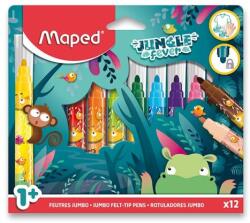 Maped Markerek MAPED Jungle Fever Jumbo 12 db