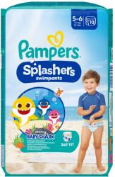 Pampers Splashers pelenkacsomag Baby Shark, 5-ös méret, 10 db