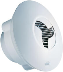 Airflow Developments iCON 30 - stílusos fürdőszobai ventilátor háromszárnyú automata zsaluval, 12 V-os, Ø 100 -150 mm (5362)