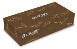 Lucart Kozmetikai kendő, 2 rétegű, 100 db, LUCART "EcoNatural", barna (khh661)