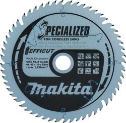 Makita ferăstrău pentru lemn Efficut 165x1.45x20mm 56Z = vechi B-57320 B-57336 (B-57336)