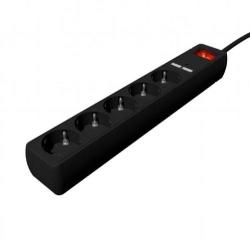 Gembird EnerGenie 5 Plug + USB 1,5 m (SPG5-U2-5-02)