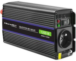 Qoltec Monolith 51925 Autós inverter (12V / 1200W) (51925) (51925)