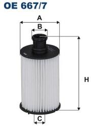 FILTRON Filtru ulei FILTRON OE 667/7 (OE 667/7) - centralcar