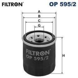 FILTRON Filtru ulei FILTRON OP 595/2 (OP 595/2) - centralcar