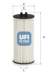 UFI Filtru ulei UFI 25.282. 00 (25.282.00) - centralcar