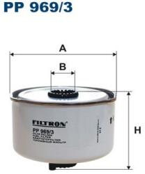FILTRON filtru combustibil FILTRON PP 969/3 (PP 969/3) - centralcar
