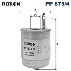 FILTRON filtru combustibil FILTRON PP 875/4 (PP 875/4) - centralcar