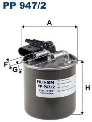 FILTRON filtru combustibil FILTRON PP 947/2 (PP 947/2) - centralcar