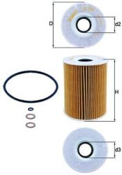 KNECHT Filtru ulei KNECHT OX 254D3 (OX 254D3) - centralcar