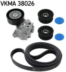 SKF Set curea transmisie cu caneluri SKF VKMA 38026 (VKMA 38026) - centralcar