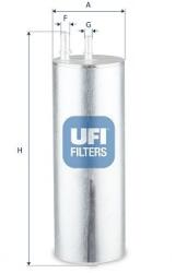 UFI filtru combustibil UFI 31. A39.00 (31.A39.00) - centralcar