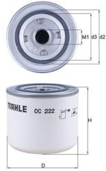 MAHLE Filtru De Ulei Volvo (oc 222)