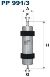 FILTRON filtru combustibil FILTRON PP 991/3 (PP 991/3) - centralcar