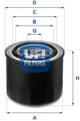 UFI Filtru ulei UFI 23.259. 00 (23.259.00) - centralcar