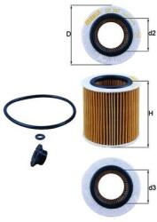 KNECHT Filtru ulei KNECHT OX 387D1 (OX 387D1) - centralcar