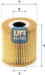UFI Filtru ulei UFI 25.018. 00 (25.018.00) - centralcar