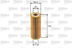 VALEO Filtru ulei VALEO 586511 (586511) - centralcar