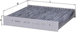 MAHLE Filtru De Cabină Cu Carbon Activ (lak 155)