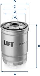 UFI filtru combustibil UFI 24.528. 01 (24.528.01) - centralcar