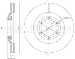 METELLI Disc frana METELLI 23-1200C (23-1200C) - centralcar