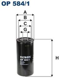 FILTRON Filtru ulei FILTRON OP 584/1 (OP 584/1) - centralcar