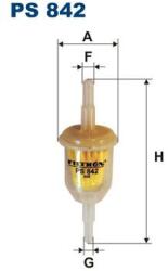 FILTRON filtru combustibil FILTRON PS 842 (PS 842) - centralcar