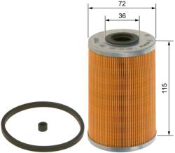 Bosch filtru combustibil BOSCH 1 457 431 724 (1 457 431 724) - centralcar
