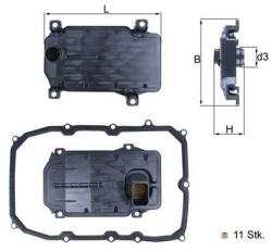 MAHLE Filtru hidraulic, cutie de viteze automata MAHLE HX 187KIT (HX 187KIT)