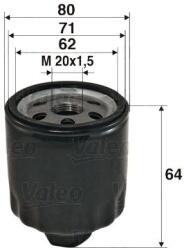 VALEO Filtru ulei VALEO 586003 (586003) - centralcar