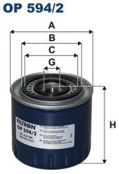 FILTRON Filtru ulei FILTRON OP 594/2 (OP 594/2) - centralcar