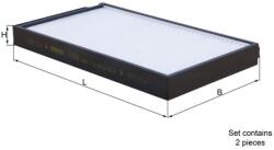 MAHLE Filtru, aer habitaclu MAHLE LA 634/S (LA 634/S) - centralcar