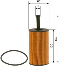 Bosch Filtru ulei BOSCH 1 457 429 193 (1 457 429 193) - centralcar